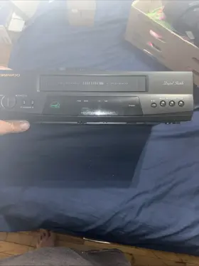 K48n Daewoo Vhs Player By With Remote Four Head. Digital Shuttle Tested Works