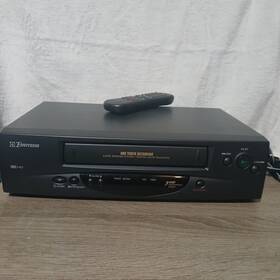 Emerson Ev237 Vhs Player/recorder With Remote Rapid Rewind