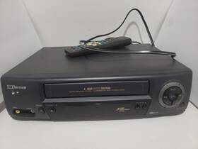 Emerson Ev598 Vcr Player With Remote And Original Instructions Tested Works