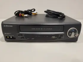 Ev727 Emerson 4-head Hi-fi Stereo Vhs Player Vcr Video Cassette Tested Ev727 Emerson 4-head Hi-fi Stereo Vhs Player Vcr Video Cassette Tested