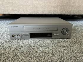 Emerson Ev818 Vcr Vhs Player Video Recorder 4 Head Hi-fi Stereo Tested Works
