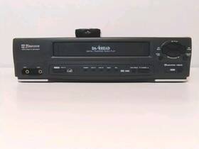 Emerson Ewv401 Da - 4head Quick Play Vcr With Remote Vintage