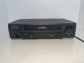 Emerson Ewv401b Ewv401a Vhs Vcr Player Da-4 Head Digital Tracking Quick Play Tested