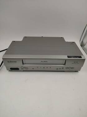 Emerson Ewv405 Vcr Vhs Player No Remote Works Great With Cables