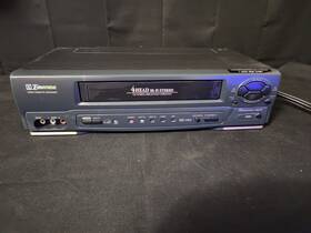 Emerson Ewv601a Ewv601 Vcr 4-head Hifi Vhs Video Cassette Recorder Player No Remote