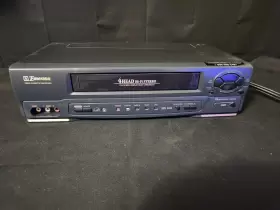 Ewv601a Emerson Ewv601 Vcr 4-head Hifi Vhs Video Cassette Recorder Player No Remote