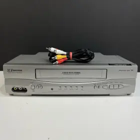 Ewv603a Emerson Vhs 4 Head Hi-fi Stereo Vcr Player With Av Cable - Works