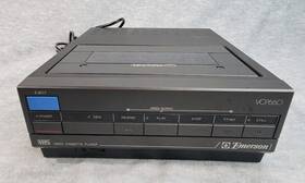 Emerson Vcp660 Vtg Vhs Video Cassette Player 12v Ac/dc Top Load For Parts
