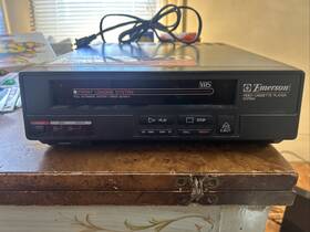 Emerson Vcp664 Video Cassette Player Tested And Works No Remote