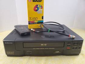 Emerson Vcr4003 Vr4003 Vhs Vcr Recorder Remote Works Great Pristine Shape