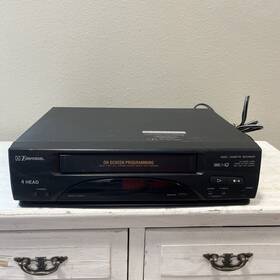 Emerson Vcr4010 Vcr Player Vhs Cassette Recorder Hi-fi 4-head Tested