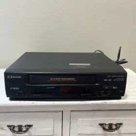 Vcr4010 Emerson Vcr Player Vhs Cassette Recorder Hi-fi 4-head Tested