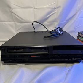 Emerson Vcr874 Vintage Video Cassette Recorder Vcr Vhs Tested Works No Remote