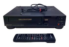 Emerson Vcr968 Vcr Vhs Player Recorder Head Digital Tracking Cables Remote