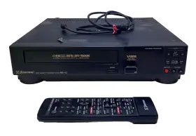 Vcr968 Emerson Vcr Vhs Player Recorder Head Digital Tracking Cables Remote