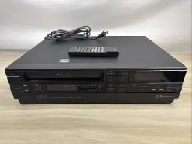 Vcs966a Emerson Vintage Hi-fi Stereo Video Cassette Recorder Vhs Player With Remote