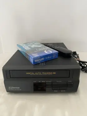 Vp682 Emerson Vhs Player With Remote Working Tested Sealed Tape Ac/dc Operation Vp682 Emerson Vhs Player With Remote Working Tested Sealed Tape Ac/dc Operation
