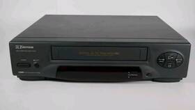 Emerson Vr4250 Vcr Vhs Recorder Player Vintage 4 Tape Head Tested Works