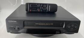 Emerson Vr4450 Vcr Video Cassette Recorder With Remote Tested Gc-5403