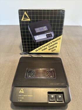 Esc Va-820 Electronic Sports Collection Video Cassette Winding Unit Forward And Rewind