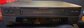 Fisher Fvh-2507u Studio-standard Vcr Vhs Player For Parts/repair - With Remote