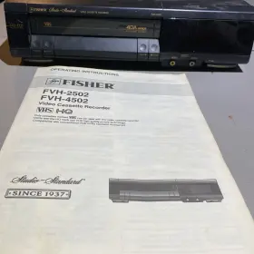 Fvh-4502 Fisher Stereo Video Cassette Recorder. Turns On But Thats It