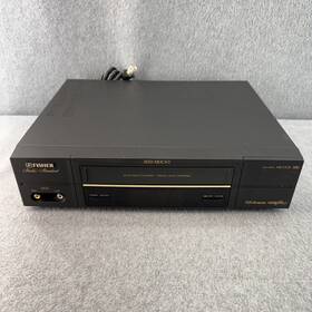 Fisher Fvh-4509 Vcr Vhs Player Da 4 Head Digital Auto Tracking Tested No Remote