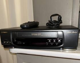 Fisher Fvh-4914 Vcr Vhs Player With Remote Hi-fi Head Studio Standard Working