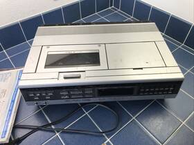 Fisher Fvh-525 Rare Vintage Vcr Video Cassette Recorder With Original Remote Parts