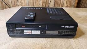 Fisher Fvh-715 Vintage Vcr Vhs Player Hi-fi Video Cassette Recorder W Remote