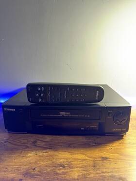 Fisher Fvh-7667 Fvh-t607 4-head Hi-fi Vcr Video Cassette Recorder With Remote B08818 Tested