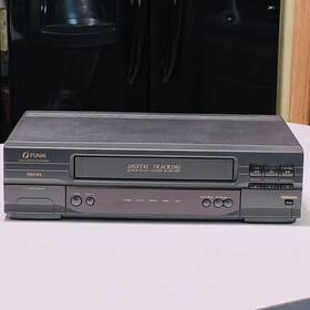 Funai F2820l Vcr Vhs Player Model F2820l- Working