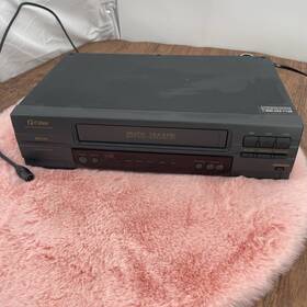 Funai F2840l Vhs Vcr 4 Head Tested Works No Remote