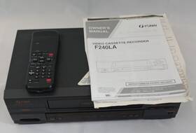 Funai F2860m 4-head 19 Micron Vcr Vhs Player Video Cassette Recorder With Remote