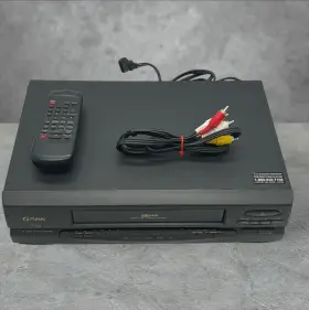 Fe226e Funai Vcr Vhs 4 Head Video Cassette Tape Player Recorder With Remote