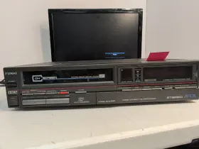 Svg-4100 Funai Vintage Vcr Model Video Cassette Recorder For Parts Or Repair