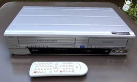 Funai Wv20v6 Sv2000 Dvd/vcr/vhs Recorder / With Remote Records Dvd Vhs Tested
