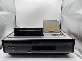Ge 1vcr3018w Vintage 1980 S Top Load Vcr 1vcr2018w Powers On As Is Parts Or Repair Read