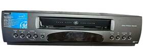 Ge 4043 Vg4043 Vcr Vhs Hq Player Recorder 4 Head Video System Works No Remote