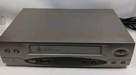 Ge 4054 Vcr Plus Vg - 4 Head Works Great Clear Picture Search Tested
