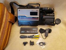 Ge 9-9605 General Electric Camcorder Hq Movie Video System Vhs Model Untested