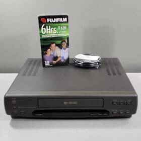 Ge Vg-4039 Vcr Plus 4 Head Vhs Video Cassette Player Recorder Tested Bundle