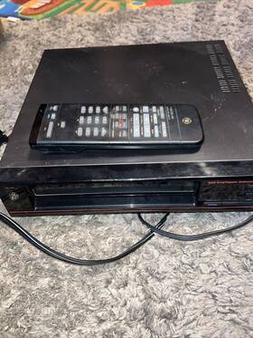 Ge Vg-7610 Vintage Vhs Player Recorder Vcr Tested Working With Remote