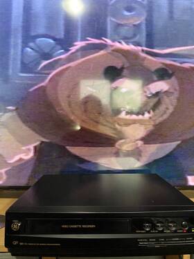 Ge Vg2009 Vhs Player Video Cassette Recorder Hq Tested. Made In Japan
