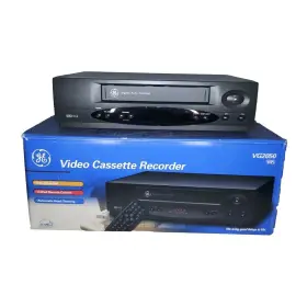 Vg2050 Ge Vhs Player Video Cassette Recorder In Box Tested-working Inch No Remote Vg2050 Ge Vhs Player Video Cassette Recorder In Box Tested-working Inch No Remote