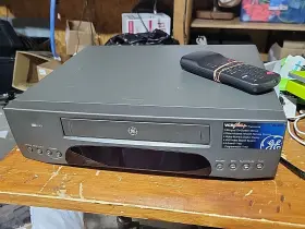 Vg2058 Ge Vcr Video Cassette Recorder Tested With Remote