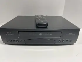 Vg4000 Ge Vcr Video Cassette Recorder Vhs Player 4 Head With Remote Tested