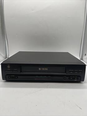 Ge Vg4020 4head Profect Video System Vcr Vhs Tape Playerp