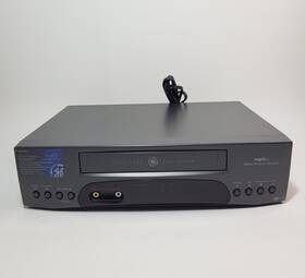 Ge Vg4064 Video Cassette Player 4 Head Vcr Plus Vhs Tested Works