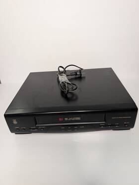 Ge Vg4230 Vcr Vhs Player Hi-fi Stereo Recorder No Remote. Tested. Read